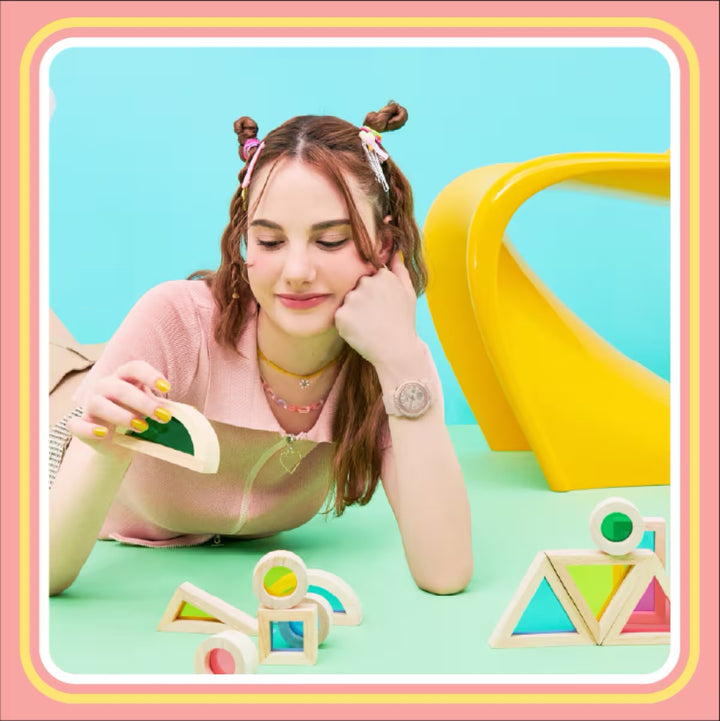 CASIO BABY-G BGA-290SA-4ADR ANALOG-DIGITAL PINK BEIGE WOMEN WATCH