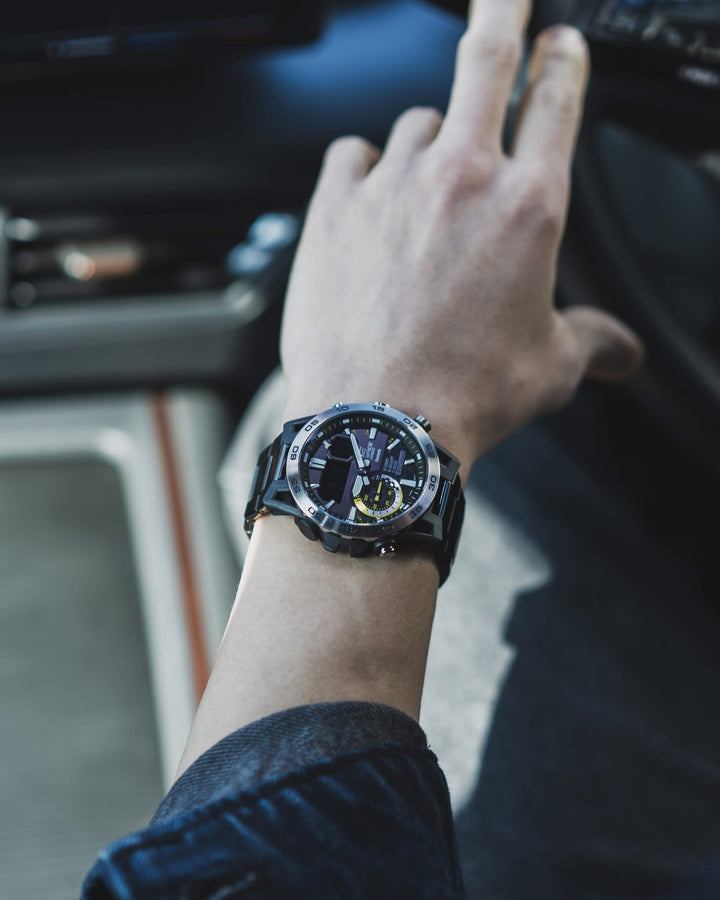 CASIO EDIFICE ECB-40DC-1ADF SOSPENSIONE MEN WATCH