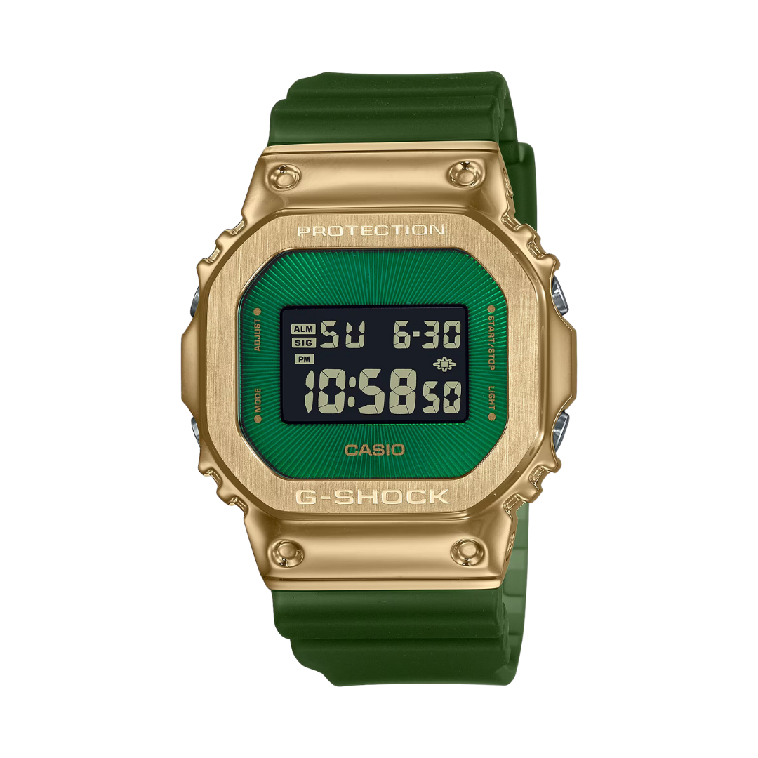 CASIO G SHOCK GM 5600CL 3DR STANDARD DIGITAL GREEN WATCH CITY