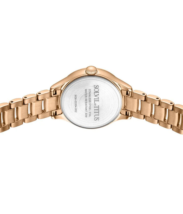Solvil et Titus Fair Lady Women’s Watch W06-03354-002 Case Back