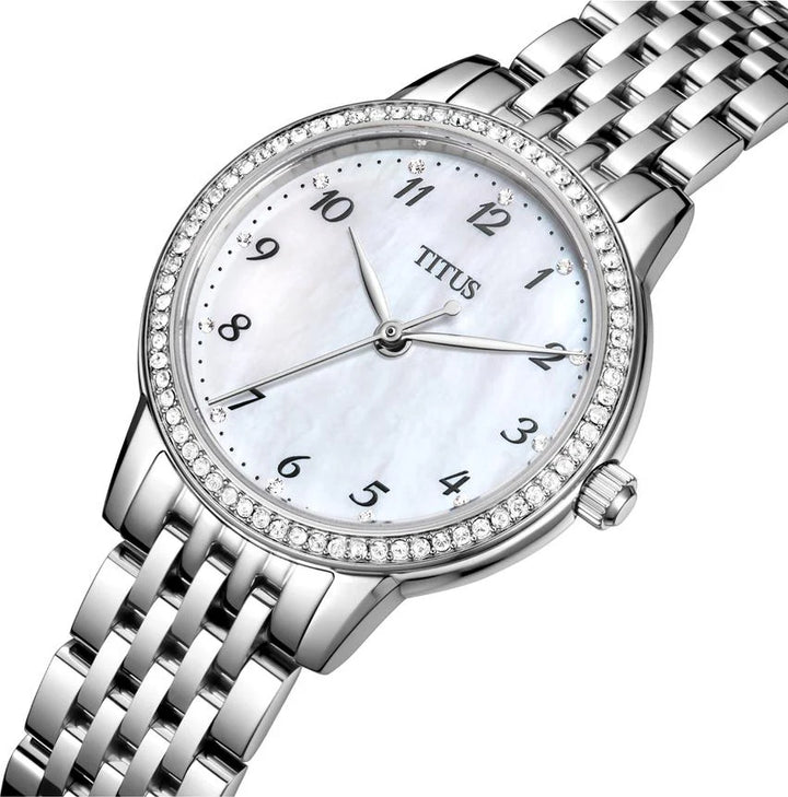 SOLVIL ET TITUS FAIR LADY W06-03374-001 3 HANDS QUARTZ WOMEN WATCH