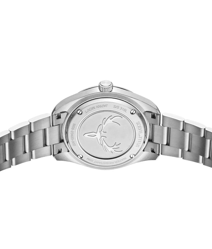 SOLVIL ET TITUS CERVUS W06-03403-002 3 HANDS MECHANICAL MEN WATCH