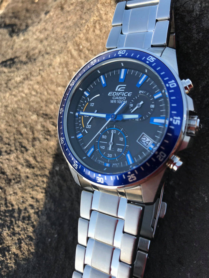 CASIO EDIFICE EFV-540D-1A2VUDF STANDARD CHRONOGRAPH MEN WATCH