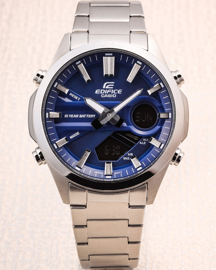 CASIO EDIFICE EFV-C120D-2ADF ANALOG DIGITAL MEN WATCH
