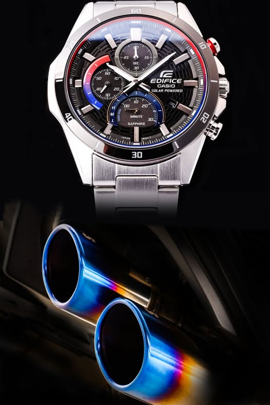 CASIO EDIFICE SLIM LINE EFS-S610HG-1AVUDF SOLAR CHRONOGRAPH MEN WATCH