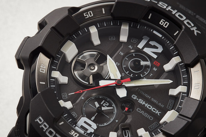 CASIO G-SHOCK GR-B300-1ADR MASTER OF G ANALOG-DIGITAL BLACK WATCH