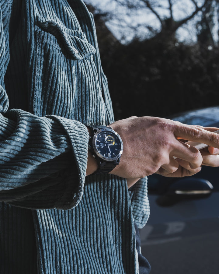 CASIO EDIFICE ECB-40DC-1ADF SOSPENSIONE MEN WATCH