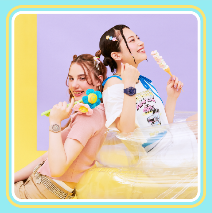 CASIO BABY-G BGA-290SA-4ADR ANALOG-DIGITAL PINK BEIGE WOMEN WATCH