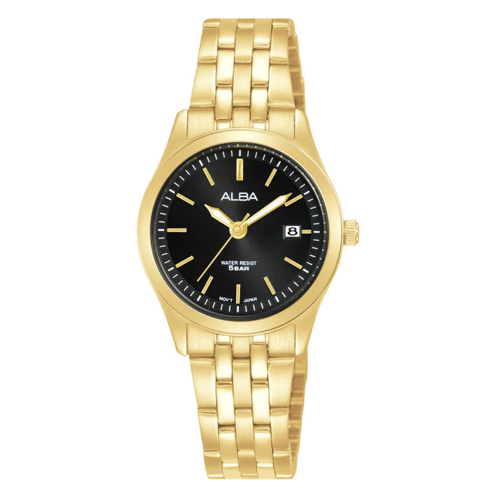 ALBA AH7CE4X QUARTZ 3 HANDS DATE WOMEN WATCH