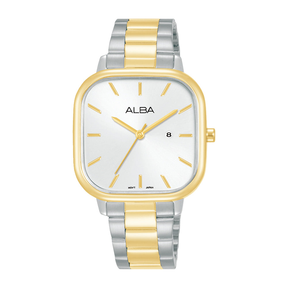 ALBA AH7BZ2X QUARTZ 3 HANDS DATE WOMEN WATCH