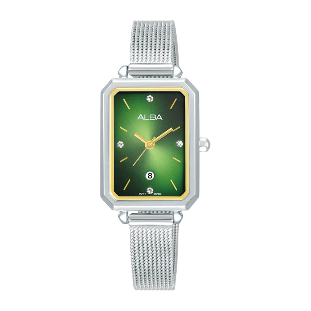 ALBA AH7CB3X QUARTZ 3 HANDS DATE WOMEN WATCH