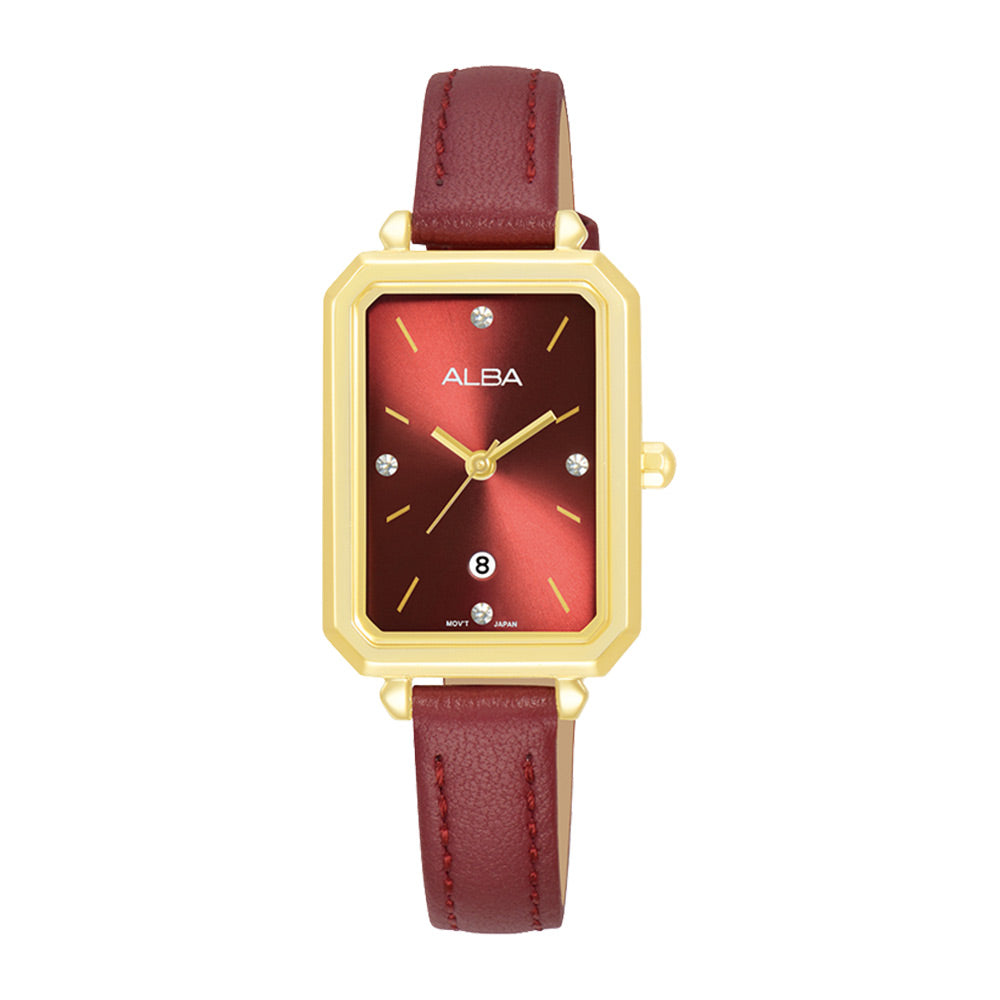 ALBA AH7CC2X QUARTZ 3 HANDS DATE WOMEN WATCH
