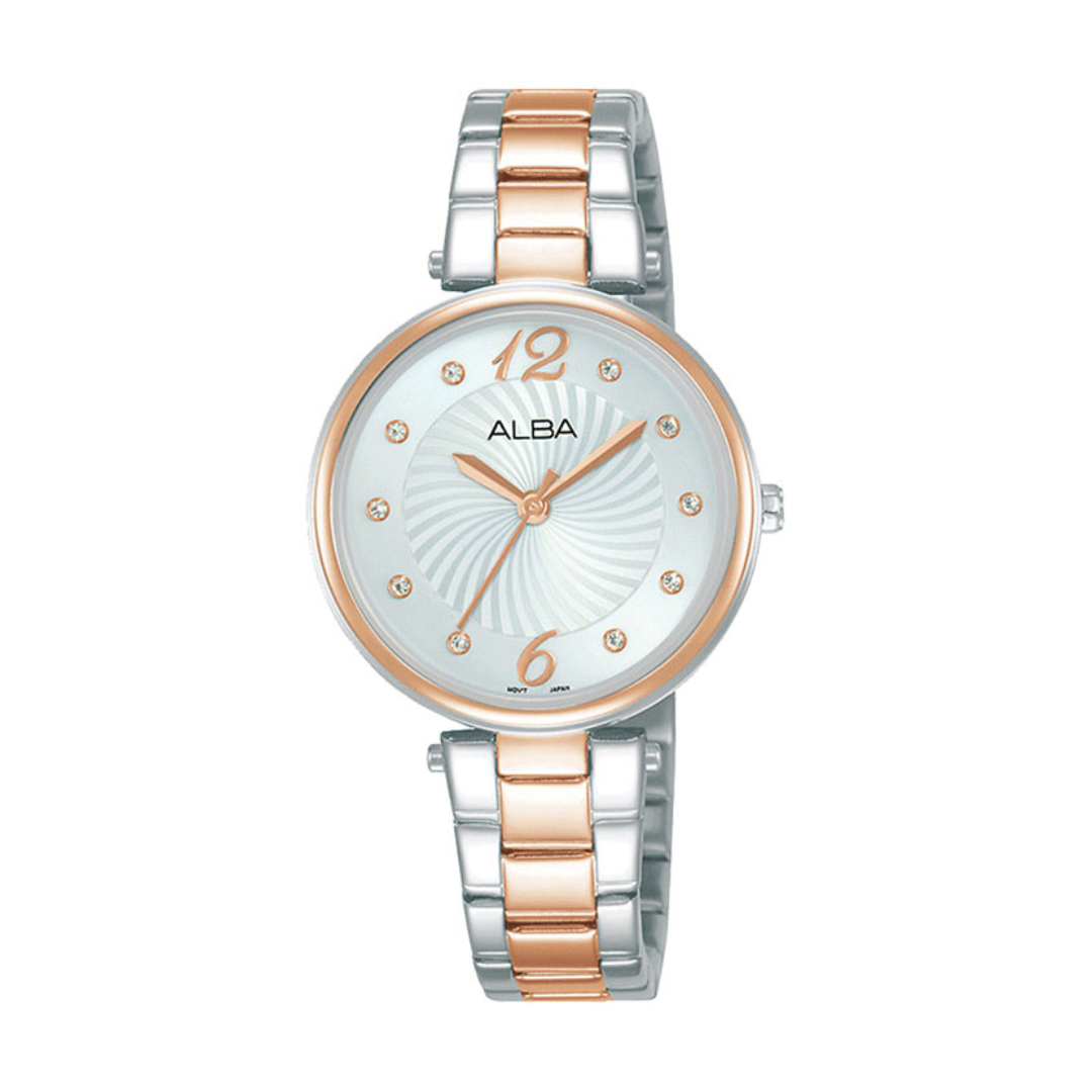 ALBA AH8732X FASHION QUARTZ 3 HANDS DATE WOMEN WATCH
