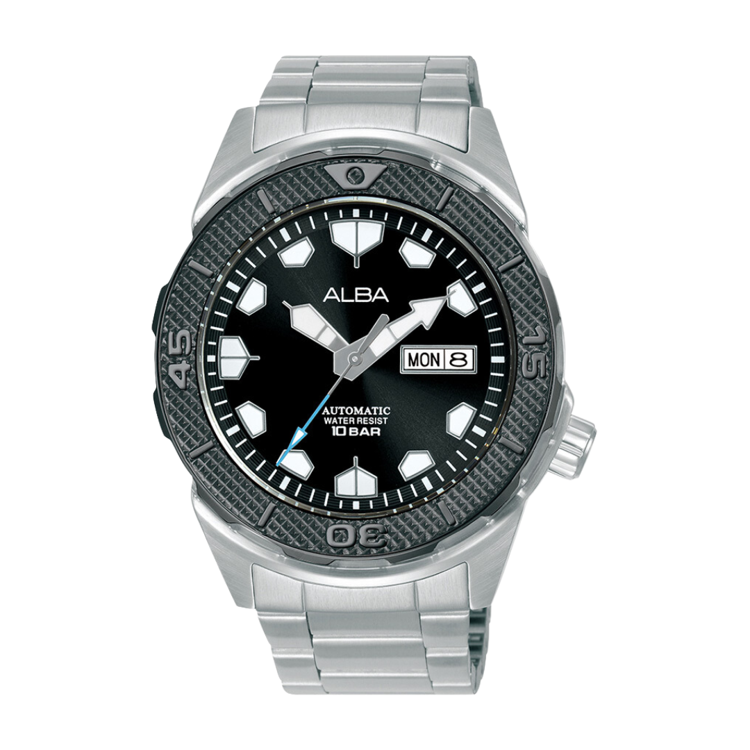 ALBA AL4555X MECHANICAL STAINLESS STEEL MEN WATCH