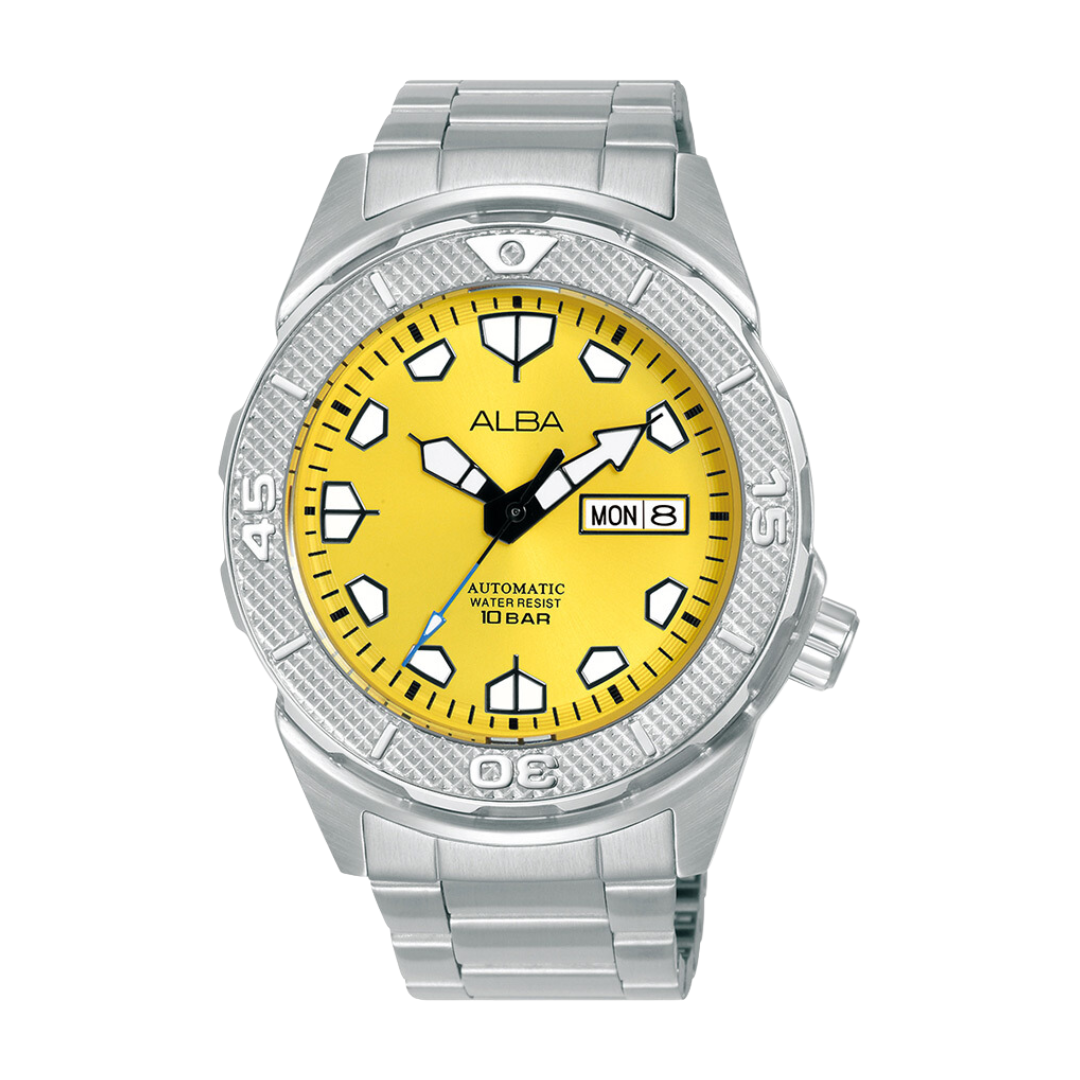 ALBA AL4567X MECHANICAL STAINLESS STEEL MEN WATCH
