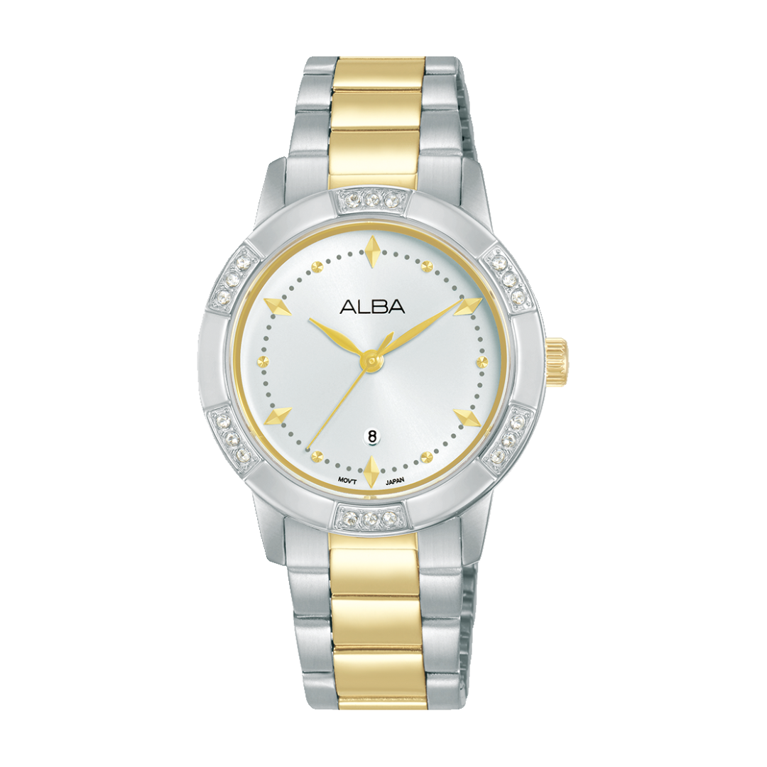 ALBA AH7DF7X FASHION QUARTZ 3 HANDS DATE WOMEN WATCH