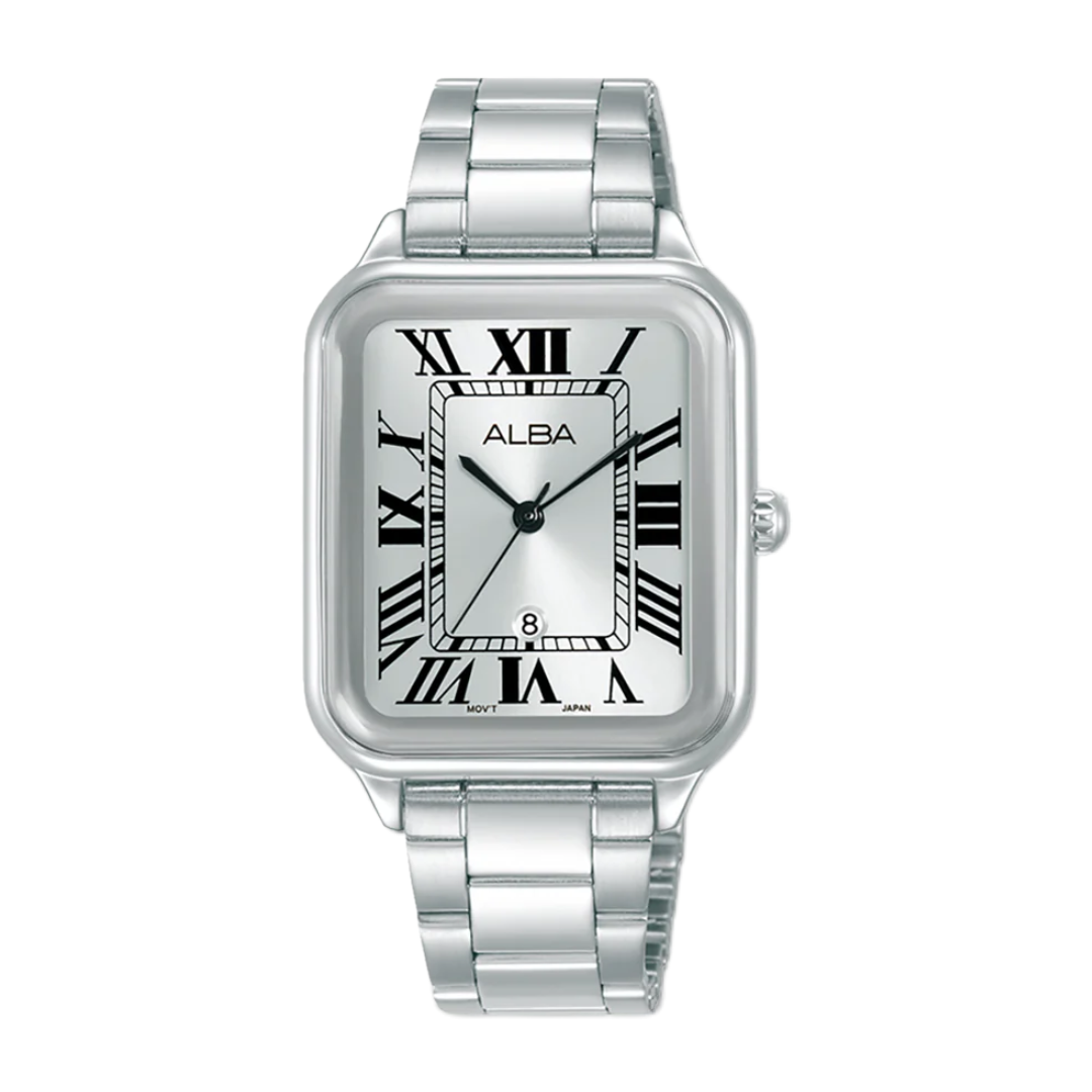 ALBA AH7DX1X FASHION QUARTZ 3 HANDS DATE WOMEN WATCH