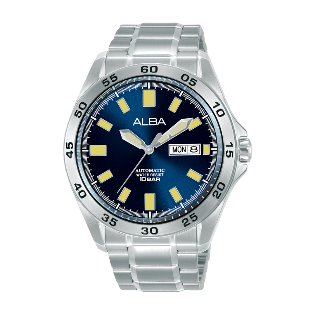 ALBA AL4749X MECHANICAL STAINLESS STEEL MEN WATCH