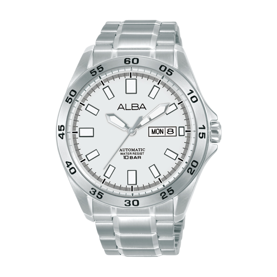 ALBA AL4753X MECHANICAL STAINLESS STEEL MEN WATCH