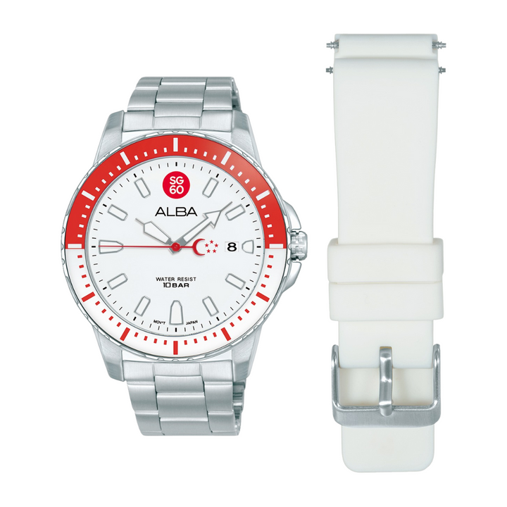 ALBA SG60 SPECIAL EDITION AS9V73X2 ACTIVE QUARTZ WATCH