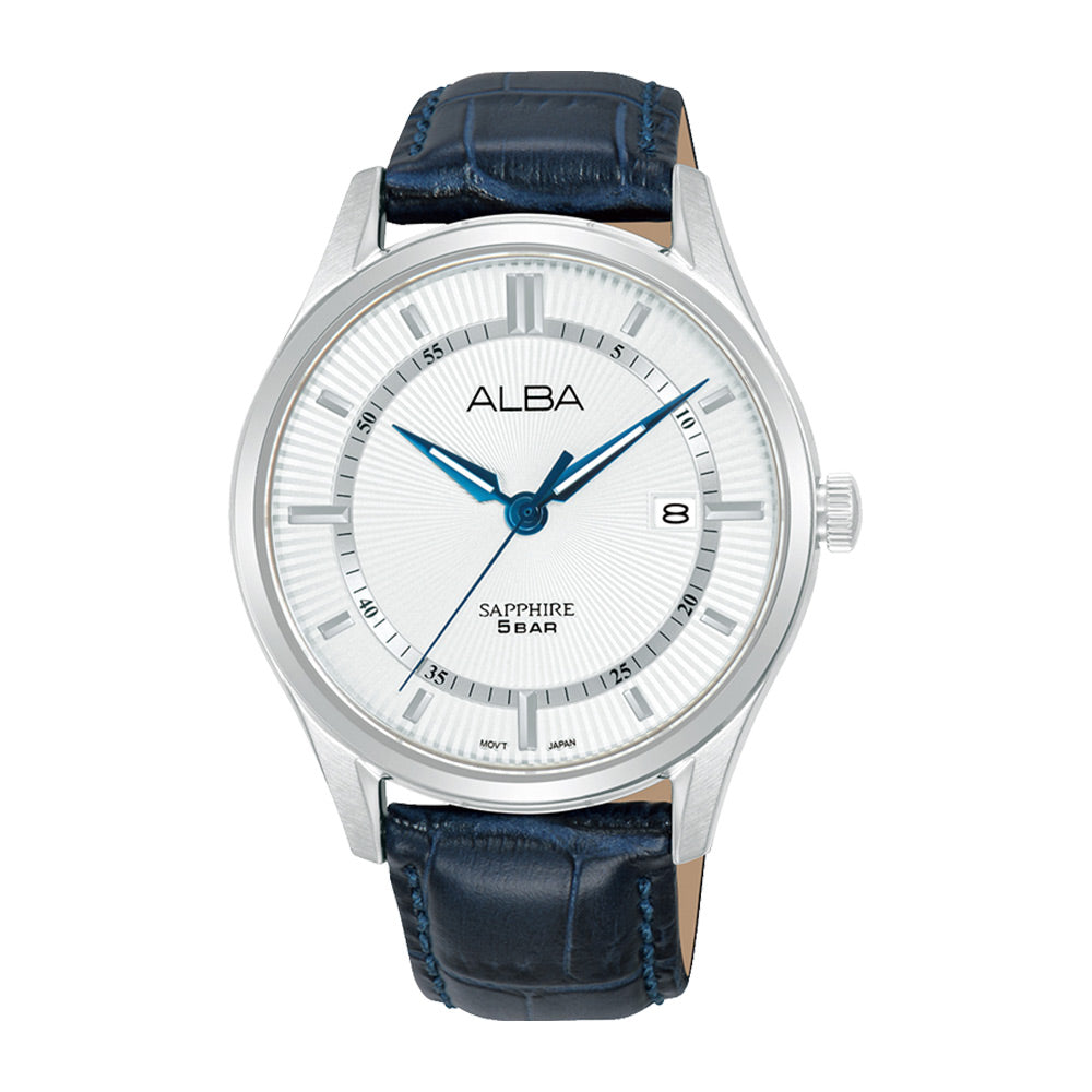 ALBA AH7BR1X PRESTIGE QUARTZ 3 HANDS DATE MEN WATCH