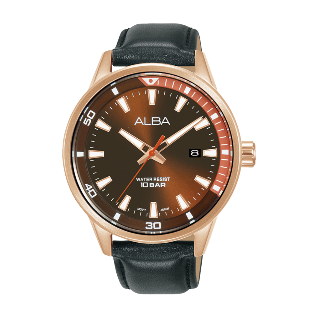 ALBA AS9R60X ACTIVE 3 HANDS DATE QUARTZ MEN WATCH