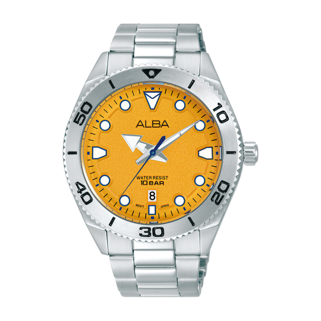 ALBA AS9T17X ACTIVE 3 HANDS DATE QUARTZ MEN WATCH