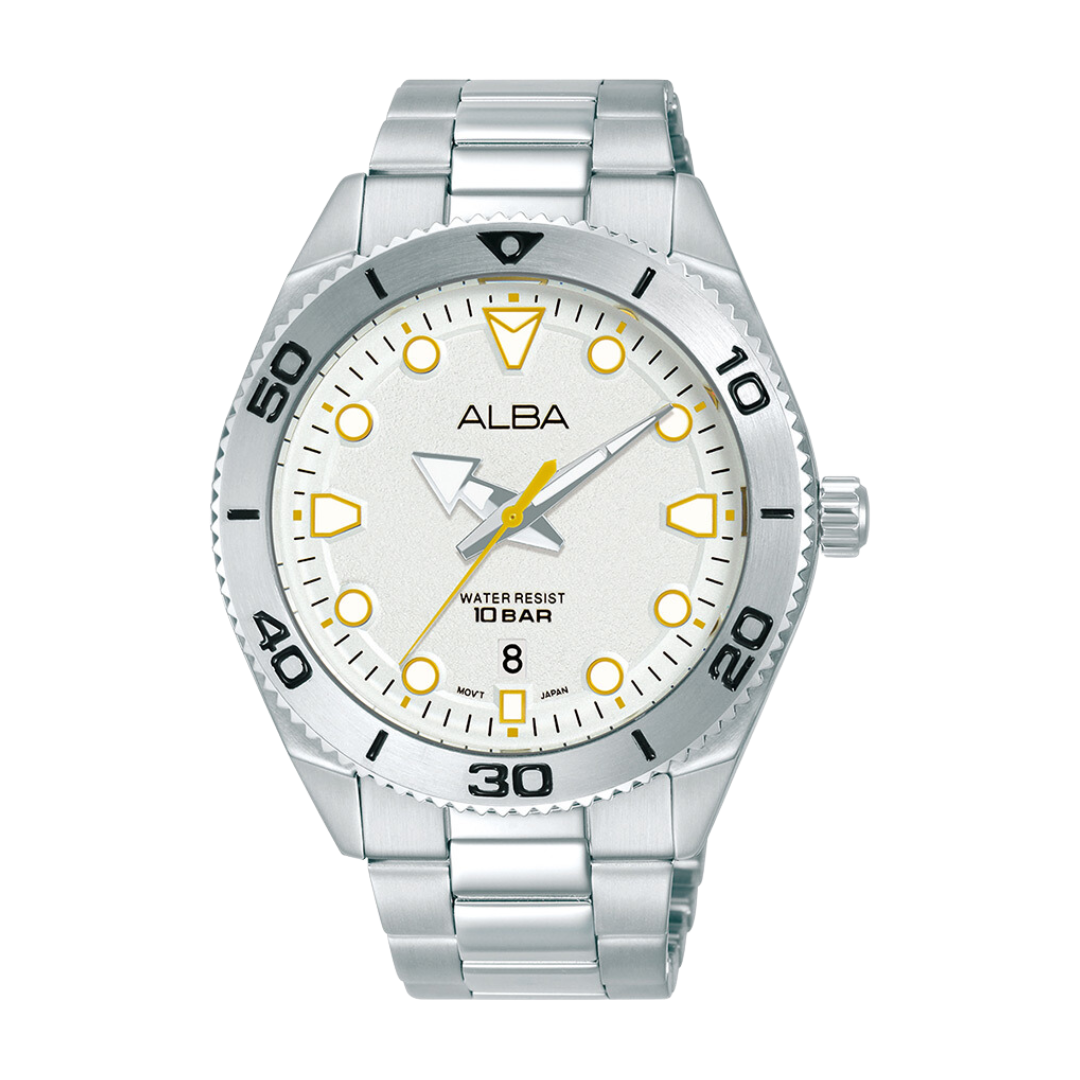 ALBA AS9T19X ACTIVE 3 HANDS DATE QUARTZ MEN WATCH