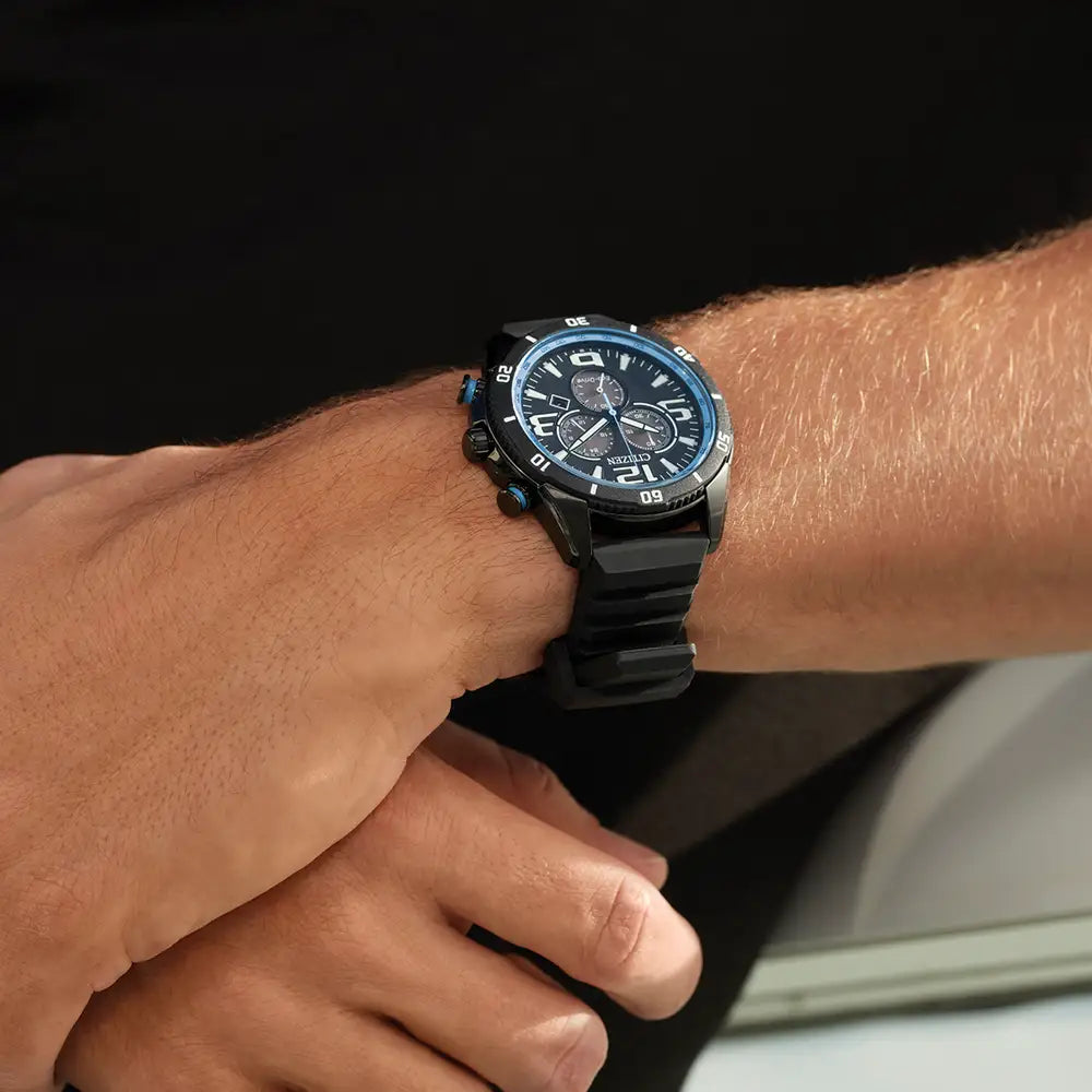 CITIZEN AT2587-02E ECO-DRIVE CHRONOGRAPH MEN WATCH