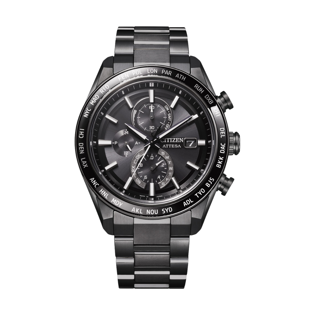 Citizen AT8294-59E Attesa Eco-Drive Radio Controlled Watch | City