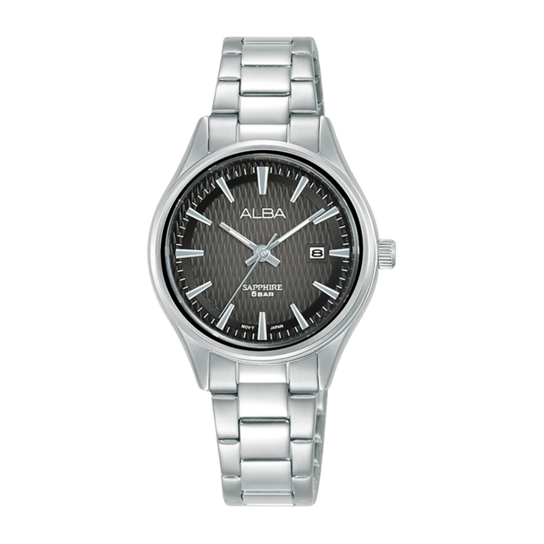 ALBA AH7DM7X PRESTIGE QUARTZ 3 HANDS DATE WOMEN WATCH