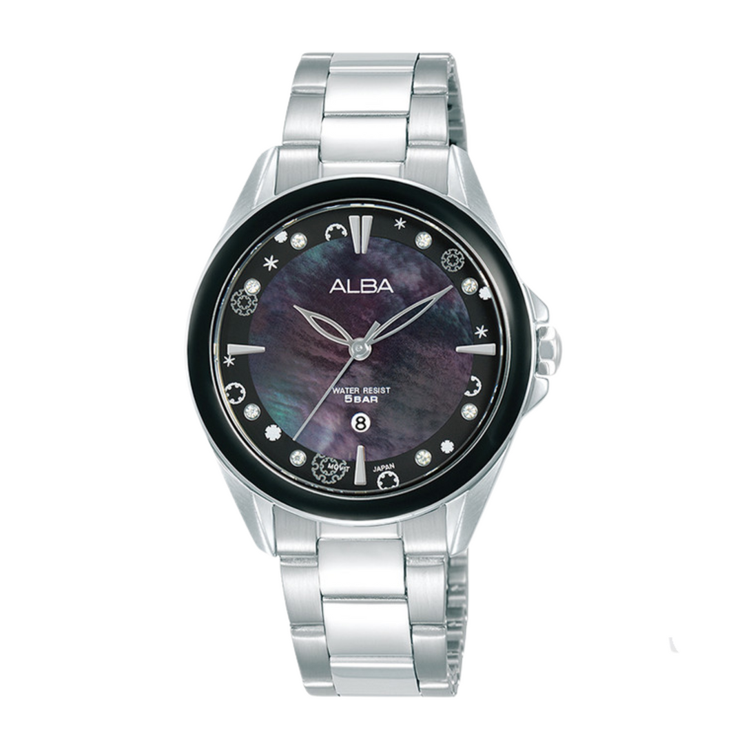 ALBA AH7DV5X FASHION QUARTZ STAINLESS STEEL WOMEN WATCH