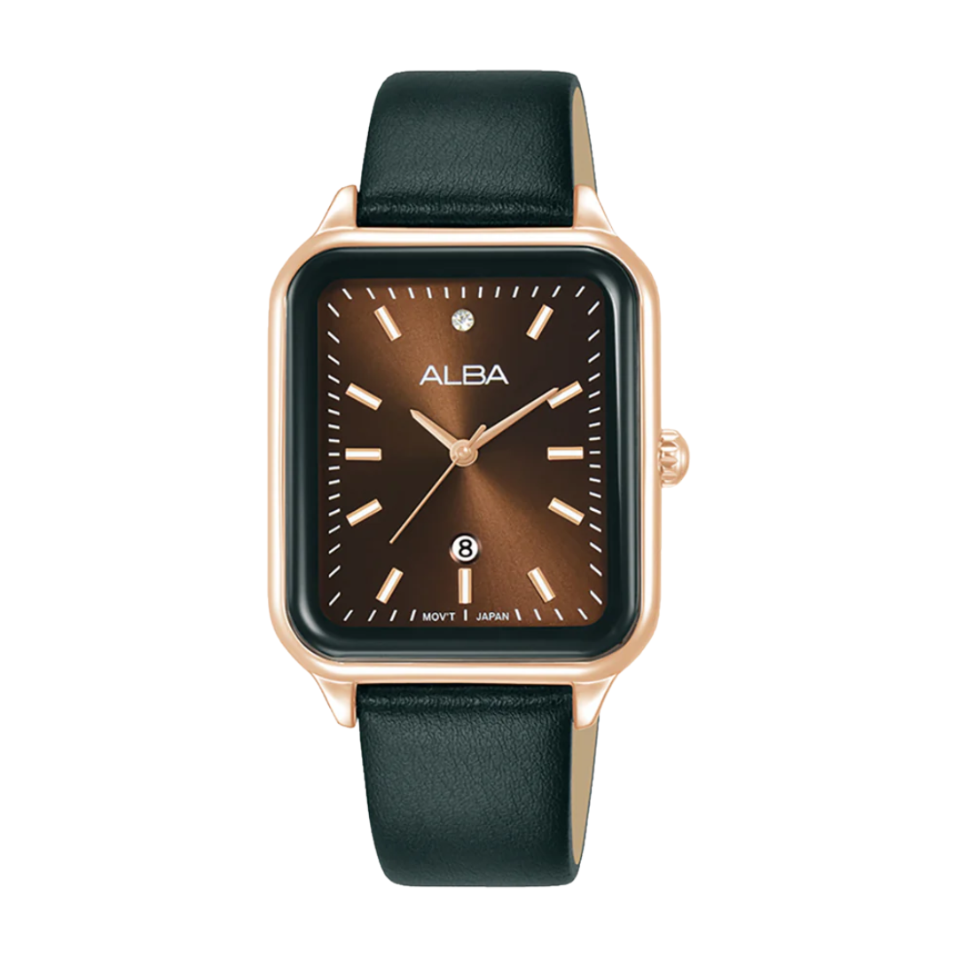 ALBA AH7DW6X FASHION QUARTZ 3 HANDS DATE WOMEN WATCH