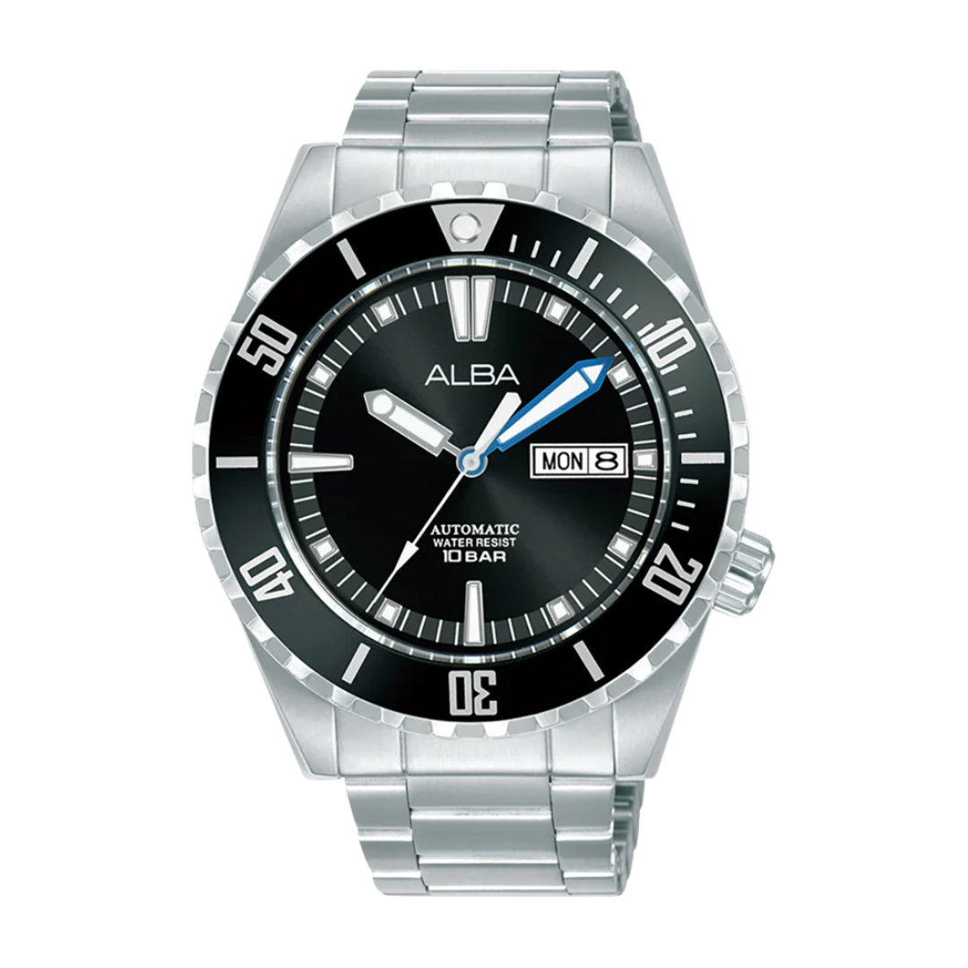 ALBA AL4701X MECHANICAL STAINLESS STEEL MEN WATCH