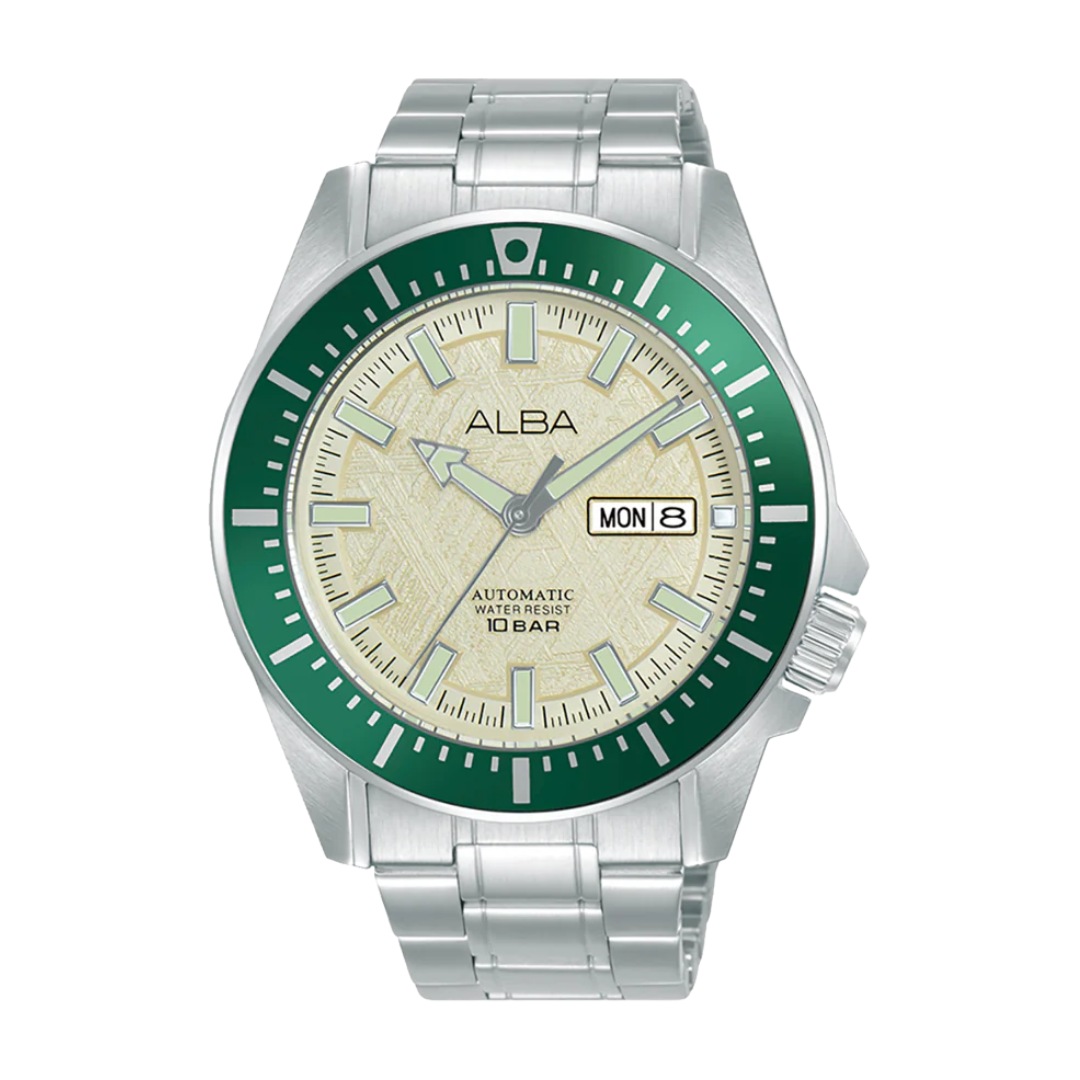 ALBA AL4719X MECHANICAL STAINLESS STEEL MEN WATCH