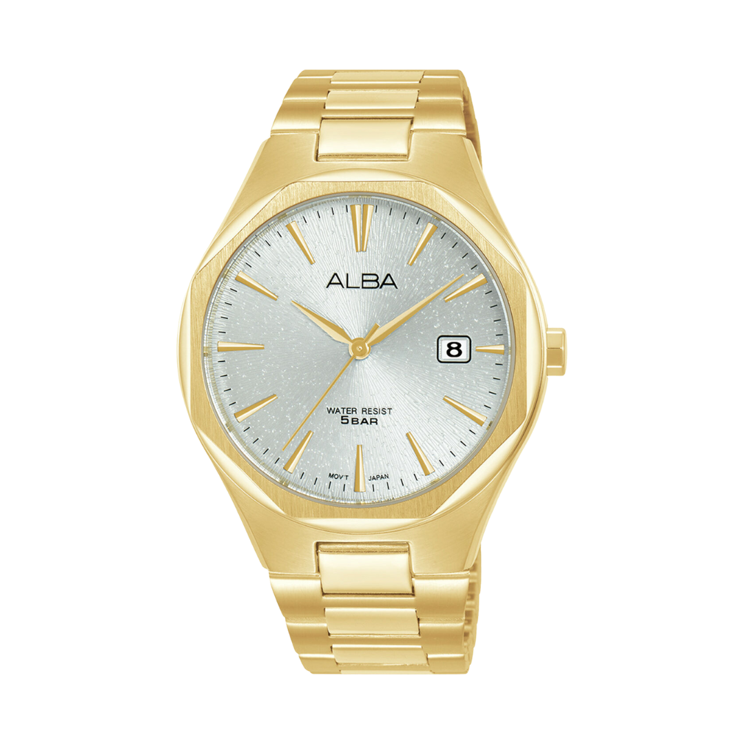 ALBA AS9U48X PRESTIGE QUARTZ 3 HANDS MEN WATCH