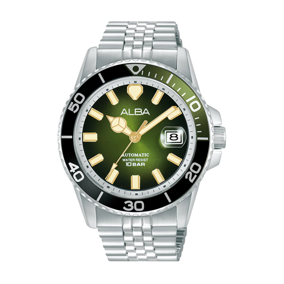 ALBA AU4047X MECHANICAL STAINLESS STEEL MEN WATCH