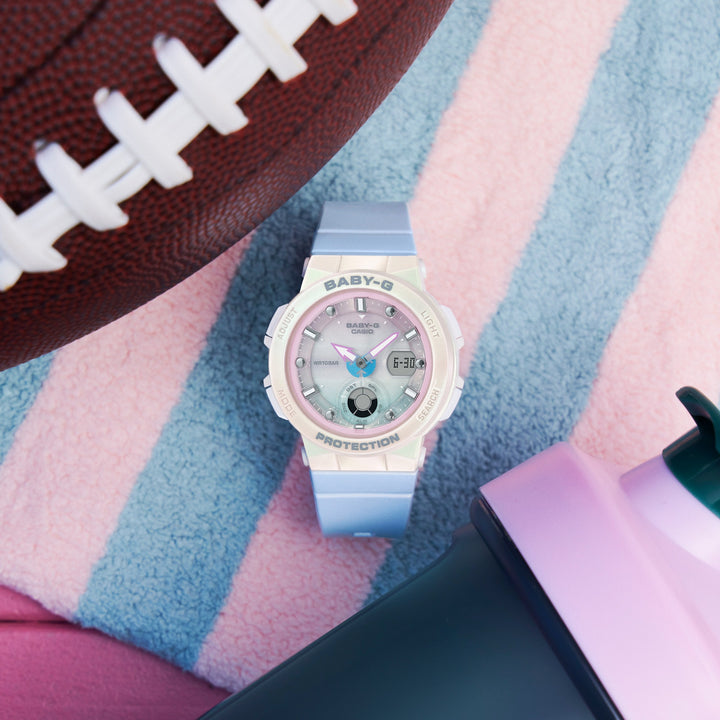 CASIO BABY-G BGA-250-7A3DR STANDARD ANALOG-DIGITAL BLUE WOMEN WATCH