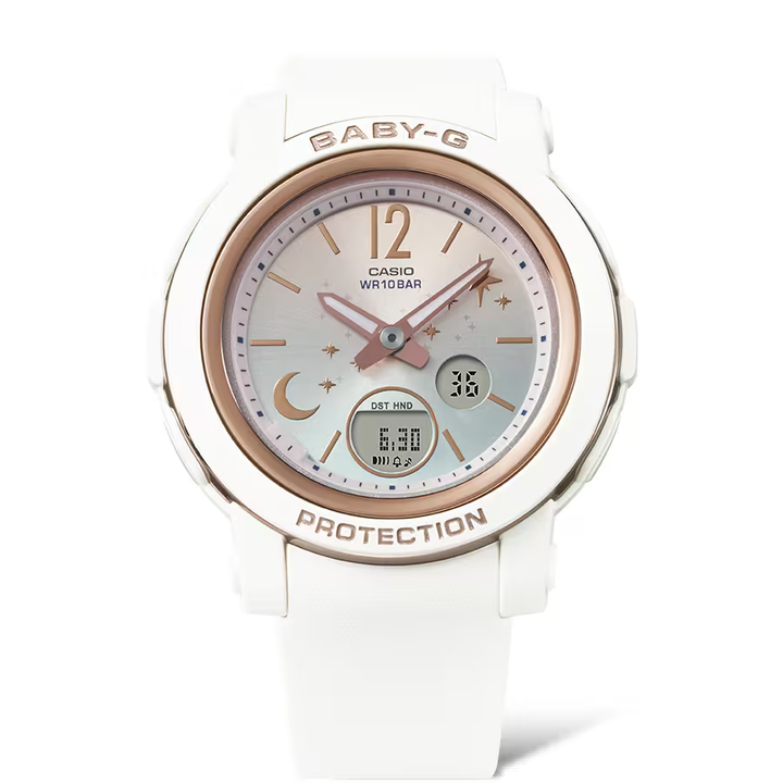 CASIO BABY-G BGA-290DS-7ADR WHITE WOMEN WATCH