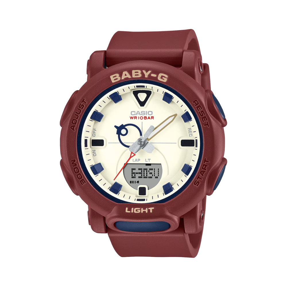Casio vintage matte red sale