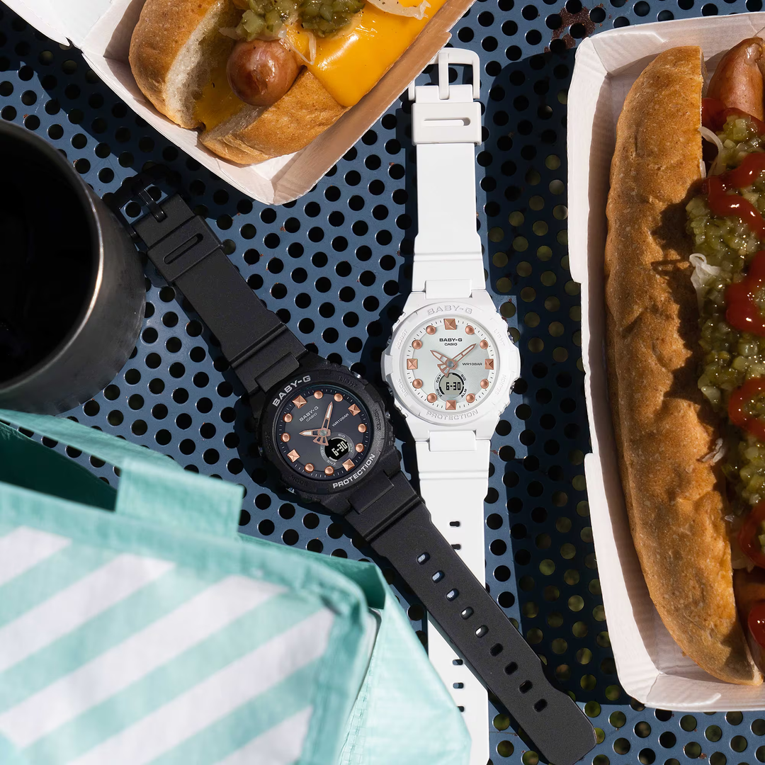 CASIO BABY-G BGA-320-1ADR BLACK WOMEN WATCH