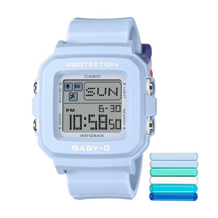 Casio Baby-G Plus BGD-10L-2DR Digital Blue Women Watch