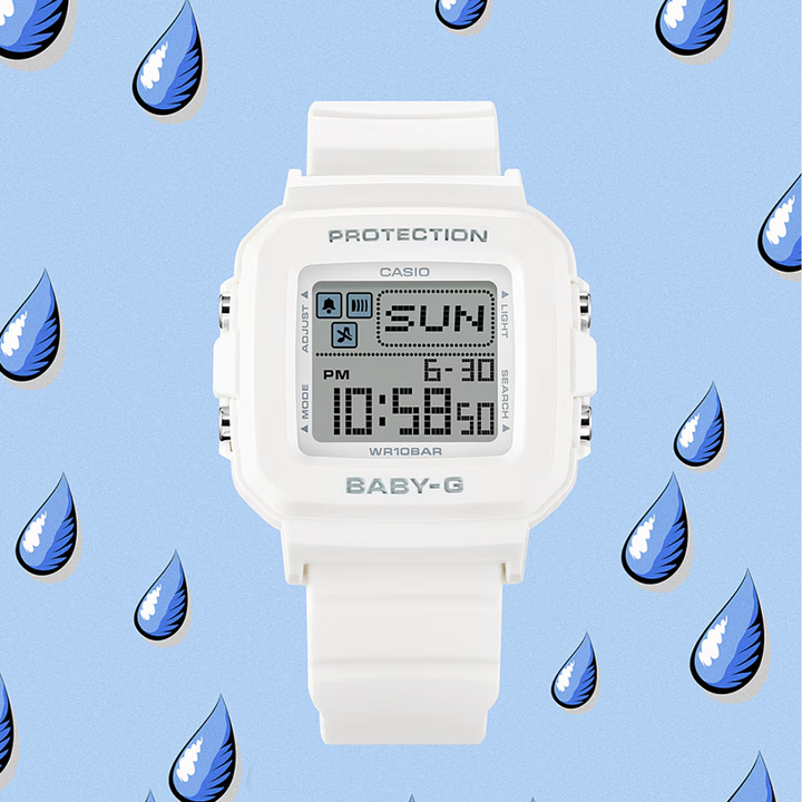 CASIO BABY-G+PLUS BGD-10L-2DR DIGITAL BLUE WOMEN WATCH
