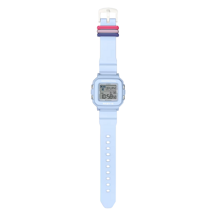 CASIO BABY-G+PLUS BGD-10L-2DR DIGITAL BLUE WOMEN WATCH