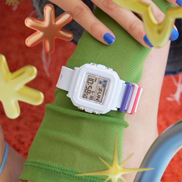 CASIO BABY-G+PLUS BGD-10L-2DR DIGITAL BLUE WOMEN WATCH