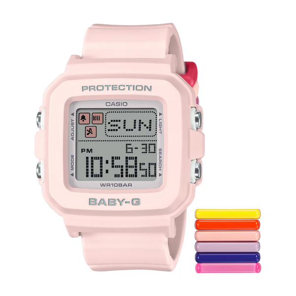 CASIO BABY-G+PLUS BGD-10L-4DR DIGITAL PINK WOMEN WATCH