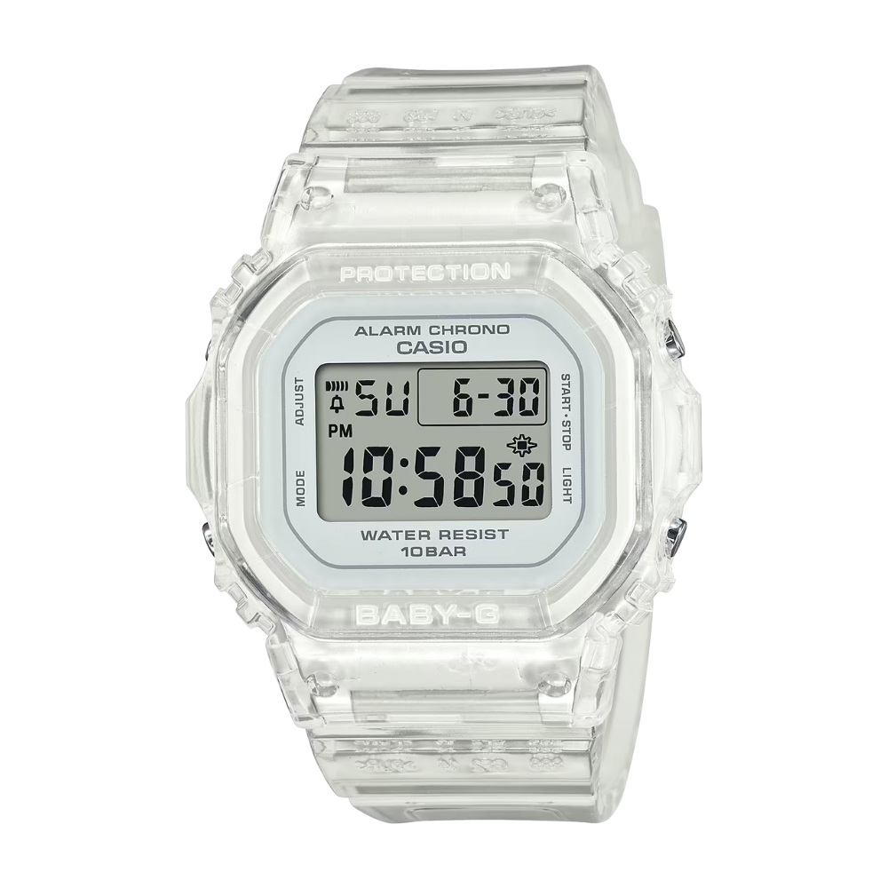 Casio transparent best sale watches
