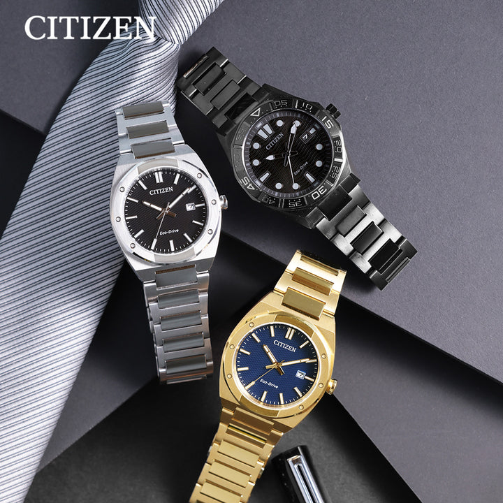 CITIZEN BM7660-54E ECO-DRIVE STAINLESS STEEL MEN WATCH