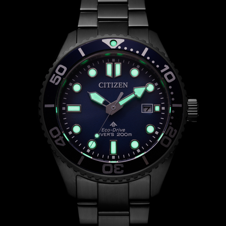 CITIZEN BN0260-54L PROMASTER ECO-DRIVE 200M DIVER MEN WATCH