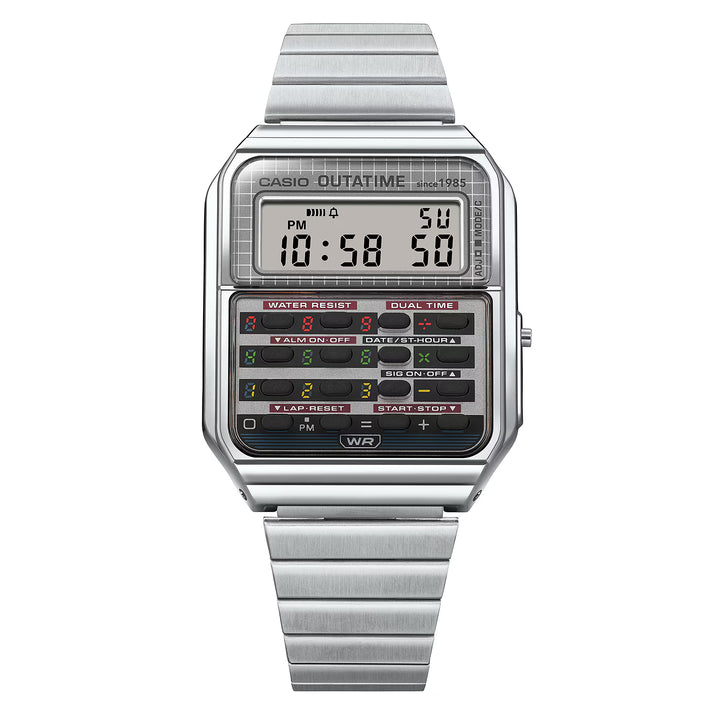 CASIO BACK TO THE FUTURE CA-500WEBF-1ADR LIMITED EDITION DIGITAL WATCH